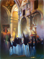 Procesión (en el interior del templo)